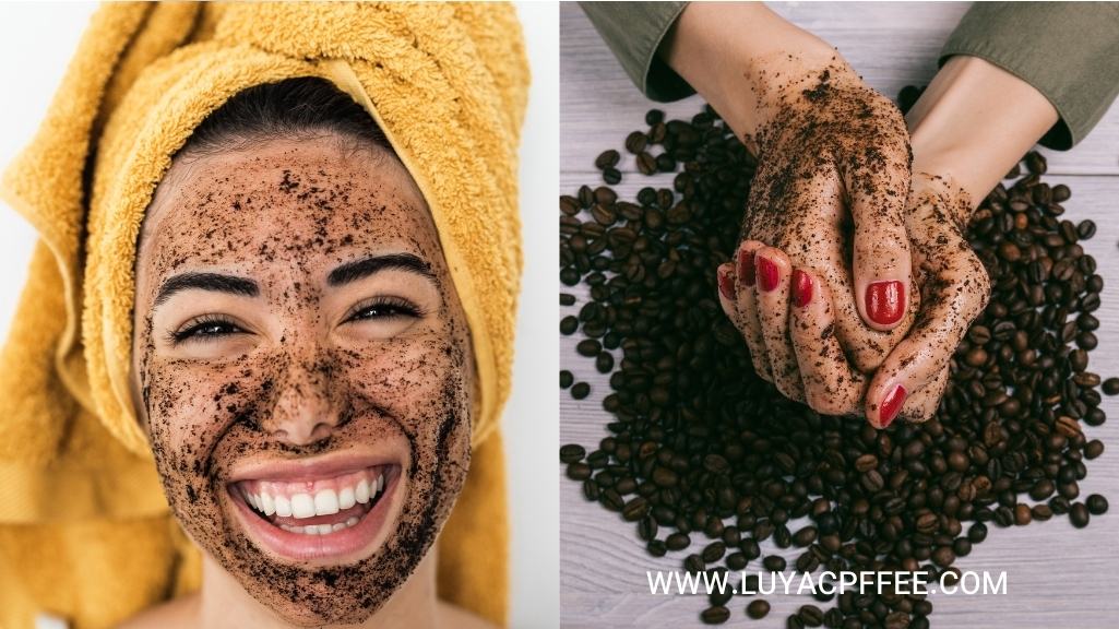 تاثیر تفاله قهوه بر پوست صورت با اسکراب تفاله قهوه