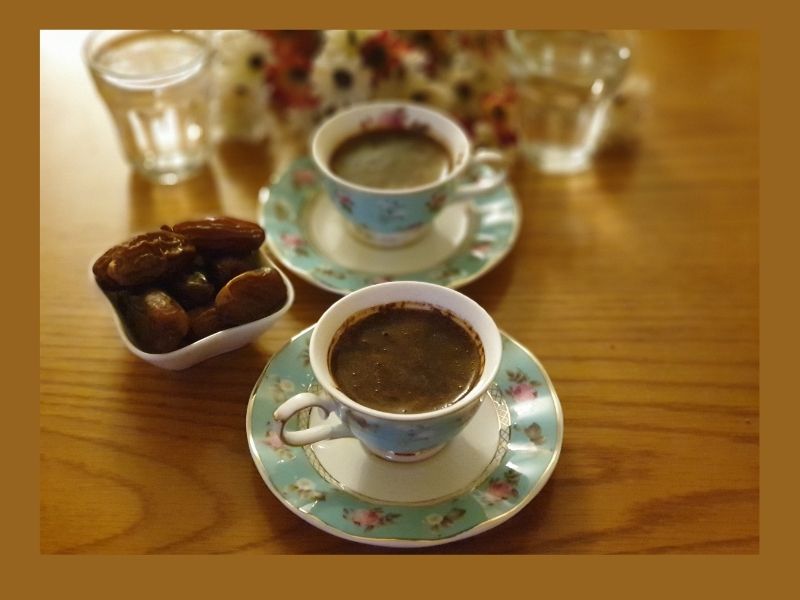  رفع سردی قهوه با زعفران