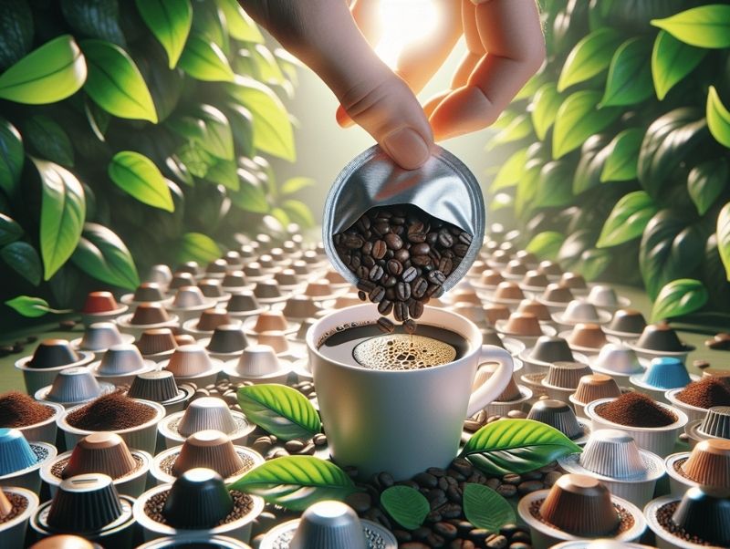 استفاده از کپسول قهوه بدون دستگاه
