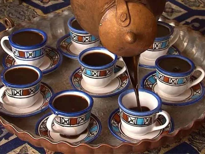 قهوه یزدی در مراسم ها 