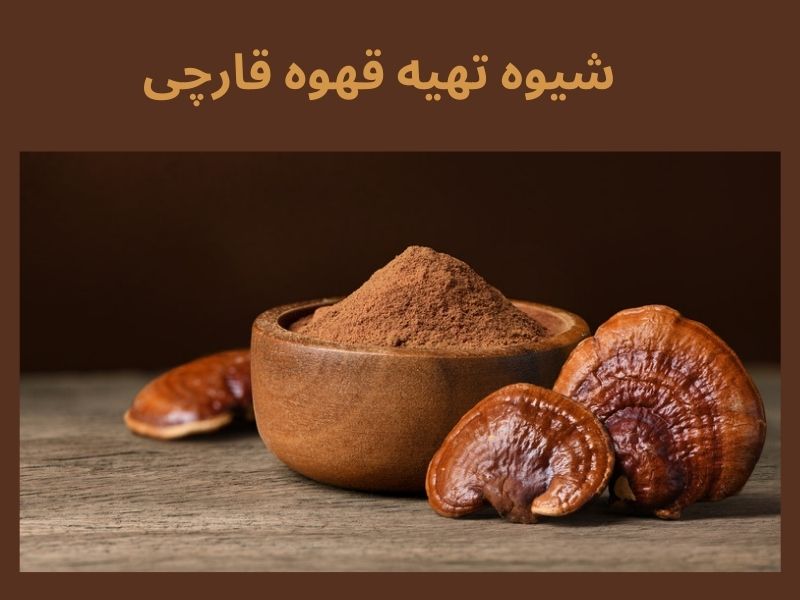 شیوه تهیه قهوه قارچی