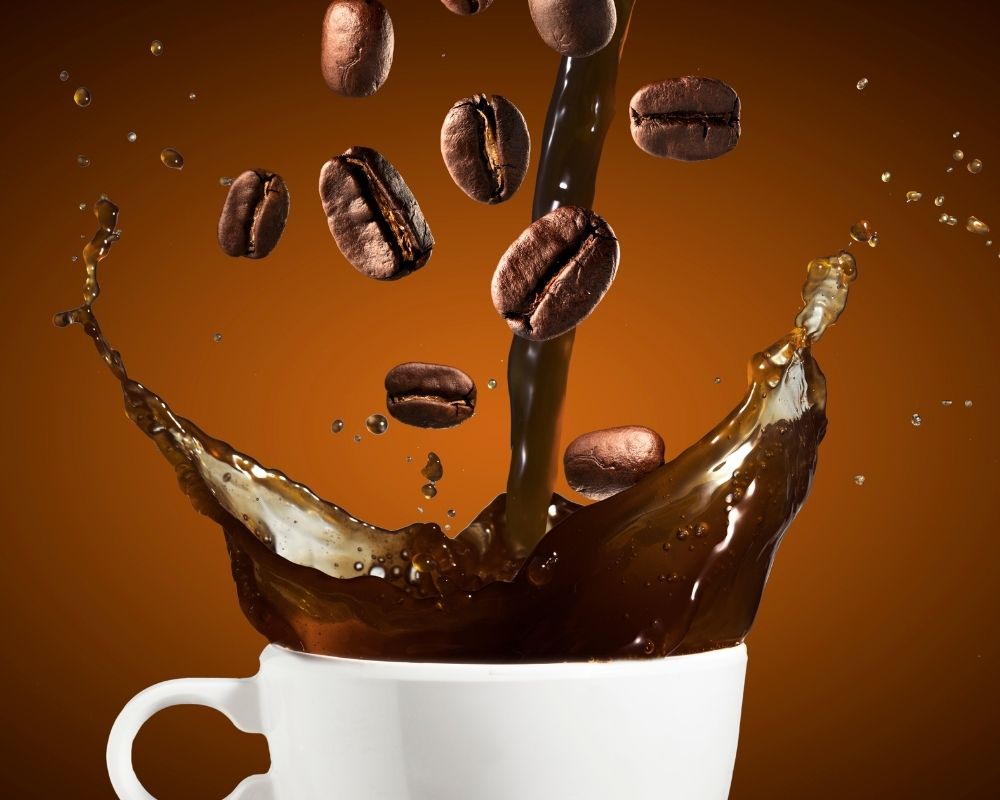 فواید جویدن دانه قهوه